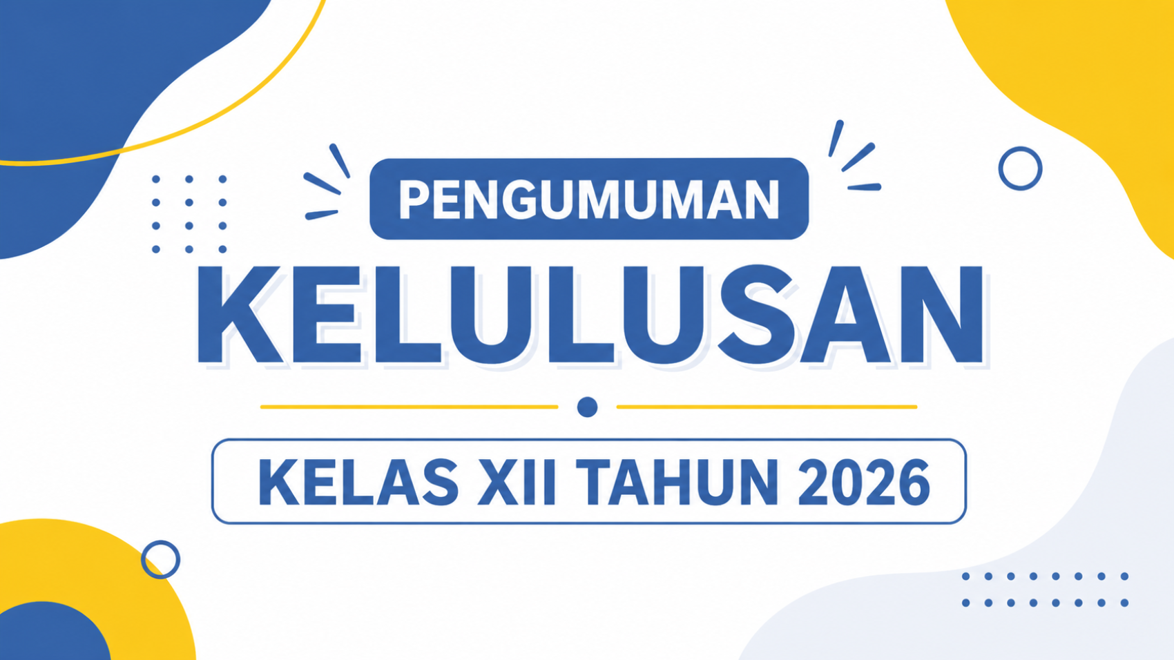pengumuman kelulusan